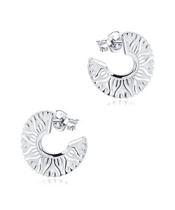 Silver Stud Earring STS-6009